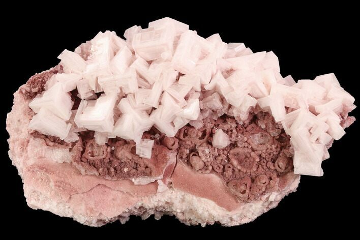 Pink Halite Crystal Plate - Trona, California #94049